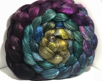 Spinning Fiber Yak Bombyx Silk 50/50 - 5oz - Language of Making 2
