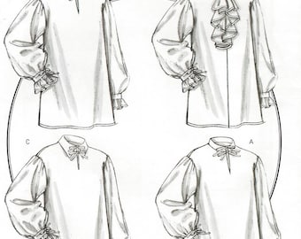 Pirate shirt pattern | Etsy