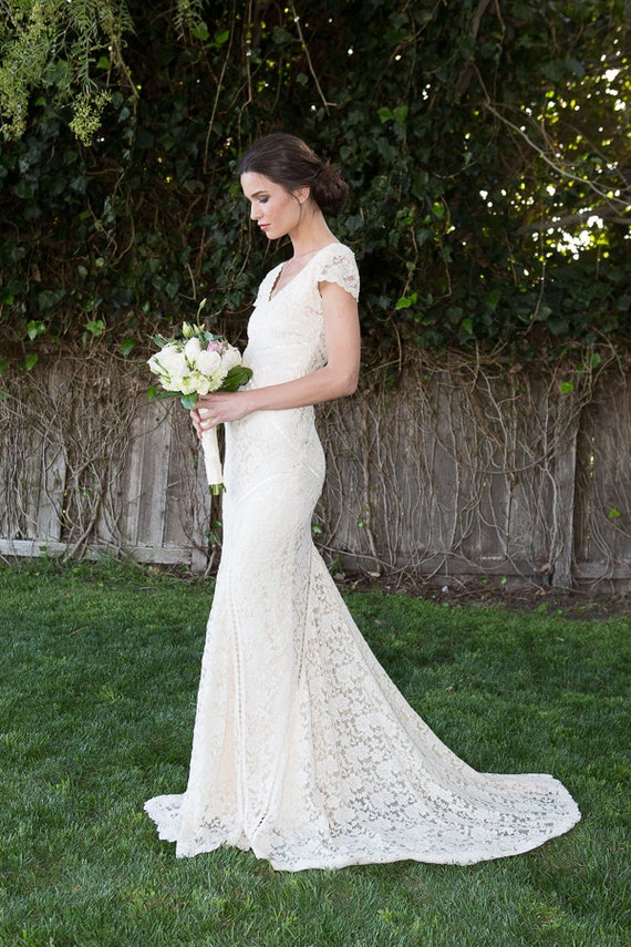 Monogram Wedding Dress Train Fashion Dresses