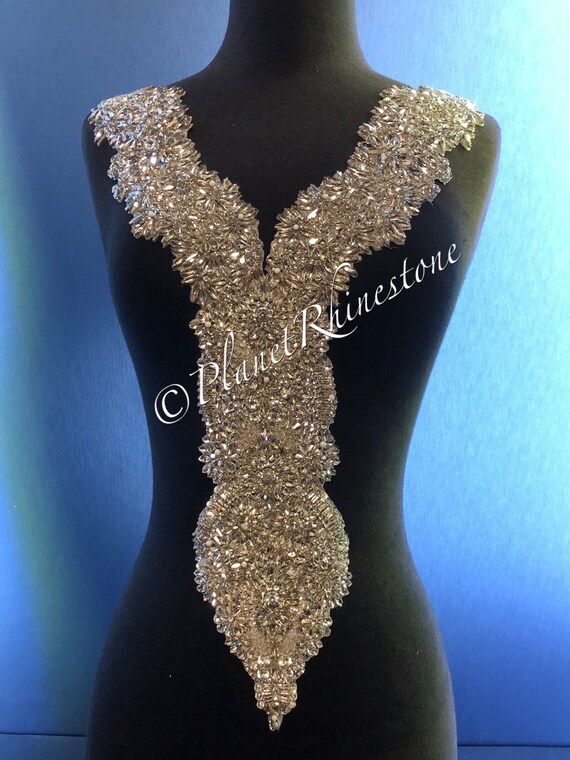 Tasha Crystal Beaded Bodice