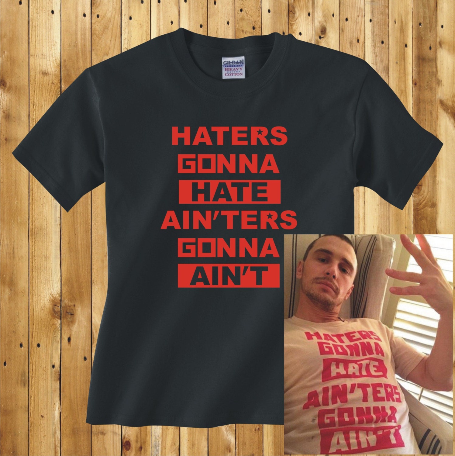 Haters Gonna Hate Ain'ters Gonna Aint Funny Adult T