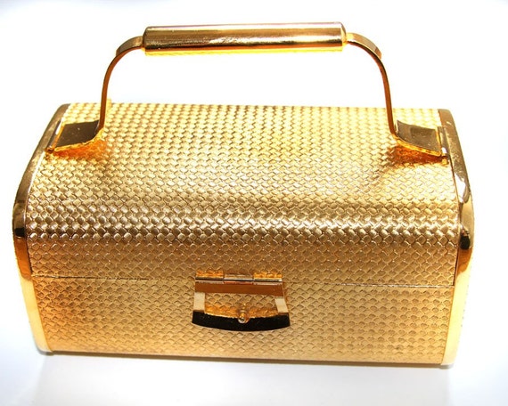 gold box purse