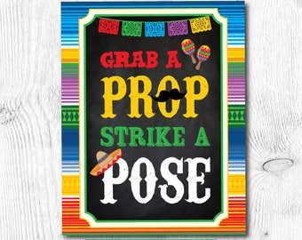 Fiesta Decorations, Fiesta Photo Booth, Fiesta Photo Booth Props, Fiesta, Mexican Fiesta Party, Fiesta Sign, Instant Download