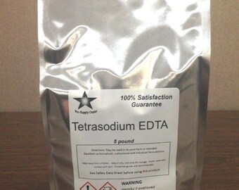 Tetrasodium EDTA 5 Lb. Pack FREE SHIPPING!! 9731