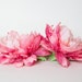 ONE Beautiful Pink Tones Peony - 6 Inches - Faux Flowers, Artificial Flower, Fake Flowers - ITEM 01317