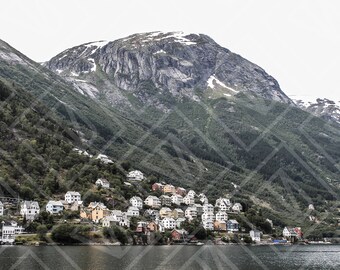 Odda, Norway Travel Photography Print