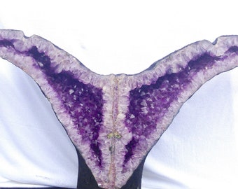 Amethyst Geode Whale's Tail