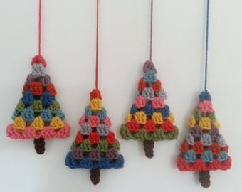 Granny Christmas Tree Crochet Pattern