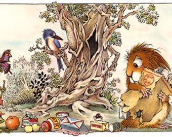 Mercer Mayer's Little Critter Groceries Just For You Giclee Print signed JFY1011-Free shipping