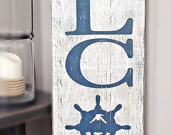 Nautical Welcome Porch Sign