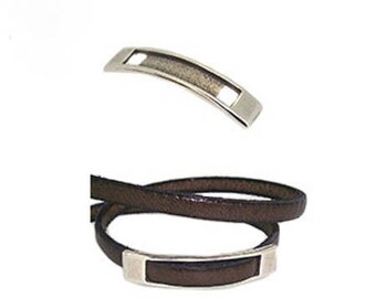 Plate pass-leather 5 mm flat leather