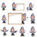 Backstabber clipart – Full Body Character Design digital clipart set,magic clipart,character clipart,character clip art