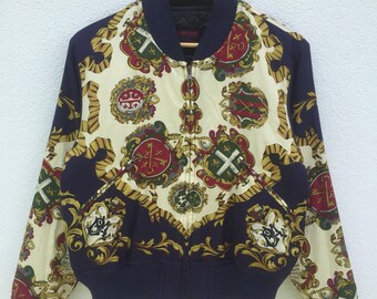 BA-TSU vintage 90s ba-tsu bomber jacket style nice design