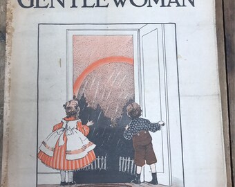 Lot of 9 Vintage The Gentlewoman Magazines from 1930