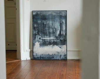 Abstract art, acrylic painting, 70 cm x 100 cm title