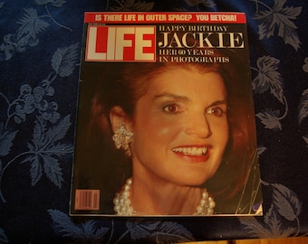 Life Magazine Featuring Jackie Onasis, July 1989