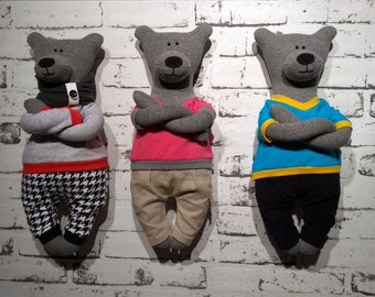 Teddy bears, stuffed bears, bears with clothes
