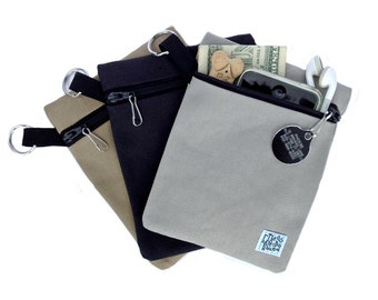 Dog Leash Accessory Pouch, Canvas Dog Leash Bag, Dog Treat Pouch, Poop Bag Holder, Canvas Pouch