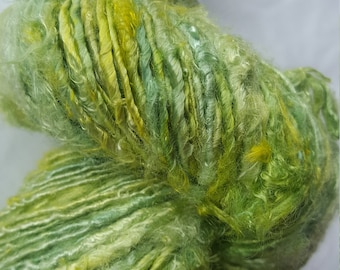 100 g hand dyed banana yarn vegan