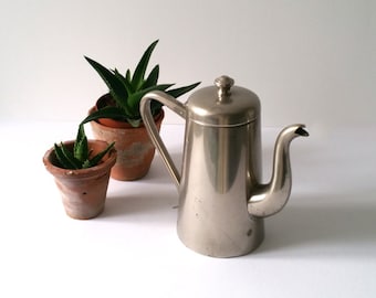 Vintage metal teapot / coffeepot