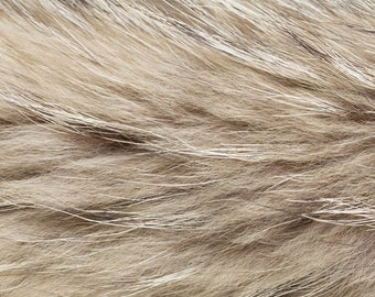 Fabric Fur artificial FU 03 beige meller | Per Metre