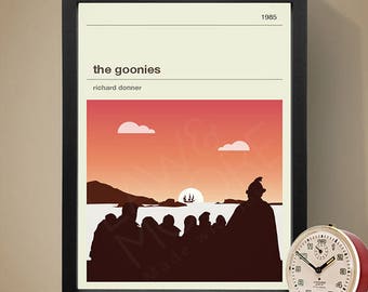 The Goonies Movie Poster, Movie Print, Film Poster