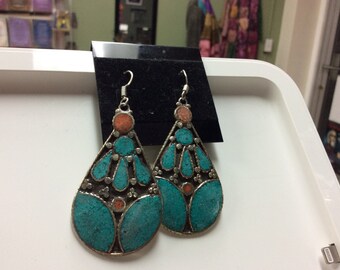 Handmade Tibetan earring