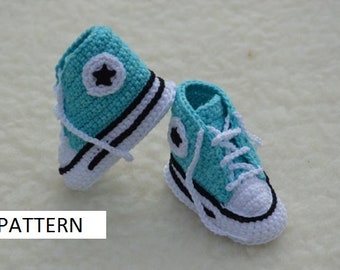 Crochet converse pattern, converse crochet shoes