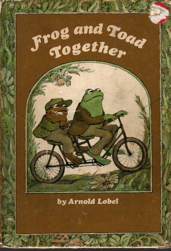 Frog and Toad Together + Arnold Lobel + 1972 + Vintage Kids Book
