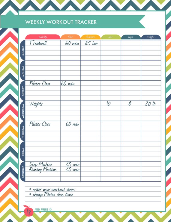 workout planners