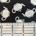 Black & White Teapots, Teacups and Utinsels, Makower UK, 100% Quilt Shop Quality Cotton, Sold By the Yard