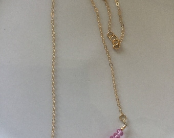 Topaz necklace