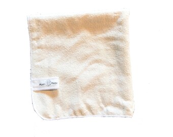 The ultimate in wash cloths, raw silk washcloth, for all skin types