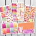 SALE - Autumn Splendor Weekly Kit Planner Stickers Designed for Erin Condren Life Planner Vertical