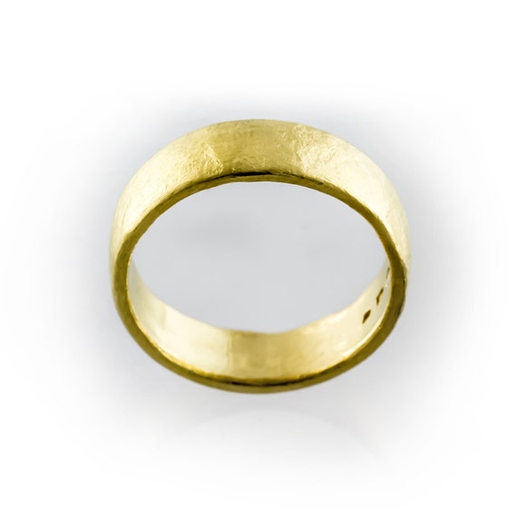Bague en or 24K bague en or pur 24 carats bague de mariage