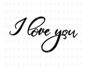 I love you svg, Valentines day svg, Love svg cut file vinyl decal for silhouette cameo cricut iron on transfer on mug shirt fabric