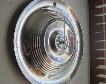 1955 Chrysler Hubcap Clock no. 2345