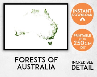 australia map print australia print australia poster australia wall art map of australia australia art print australia gift