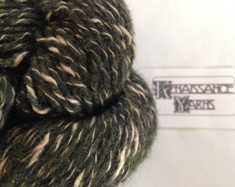 Recycled Wool/Cotton Tweed Yarn, Reclaimed 4-ply DK Weight Yarn, 1,586 yds available @ 0.03/yd