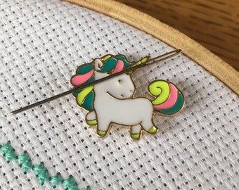 Unicorn Needle Minder - Needle Magnet - Mini Cute Unicorn