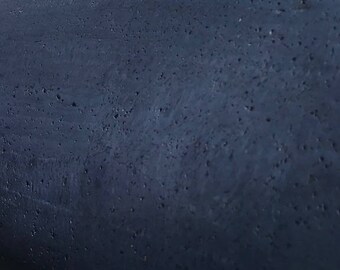 Cork Fabric Navy Blue - EcoFriendly - Made in Portugal
