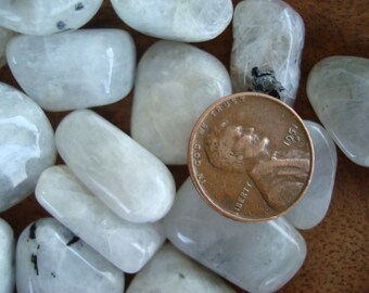 Rainbow Moonstone Medium Tumbled Stone