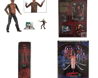 Ultimate Freddy Krueger Dream Warriors A Nightmare On Elm Street Part 3 NECA 2016 7" INCH Action Figure * In Hand*