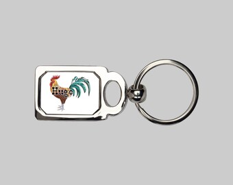 Huge keyring, huge penis, huge cock, rooster, sarcasm, funny gifts, penis joke, sex joke, puns, sarcasm, farm animal, big penis, big dick