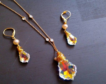 Swarovski Baroque Crystal Necklace