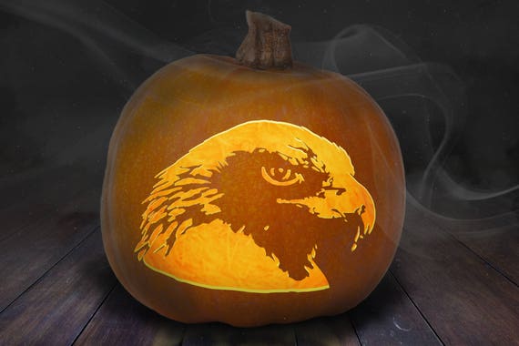 eagle-pumpkin-carving-stencil-printable