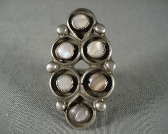 The Best Vintage Zuni Pearl Ring Old