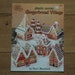 vintage 1985 Plastic Canvas pattern GINGERBREAD VILLAGE