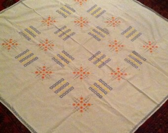 Hand Embroidered Table Topper