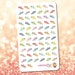Sneakers / Athletic Shoes Planner Stickers